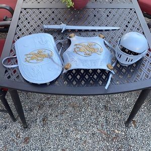 Child knight set costume 4 piece